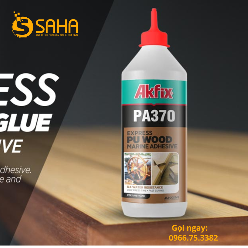 Keo dán gỗ kháng nước cao cấp Akfix PA370