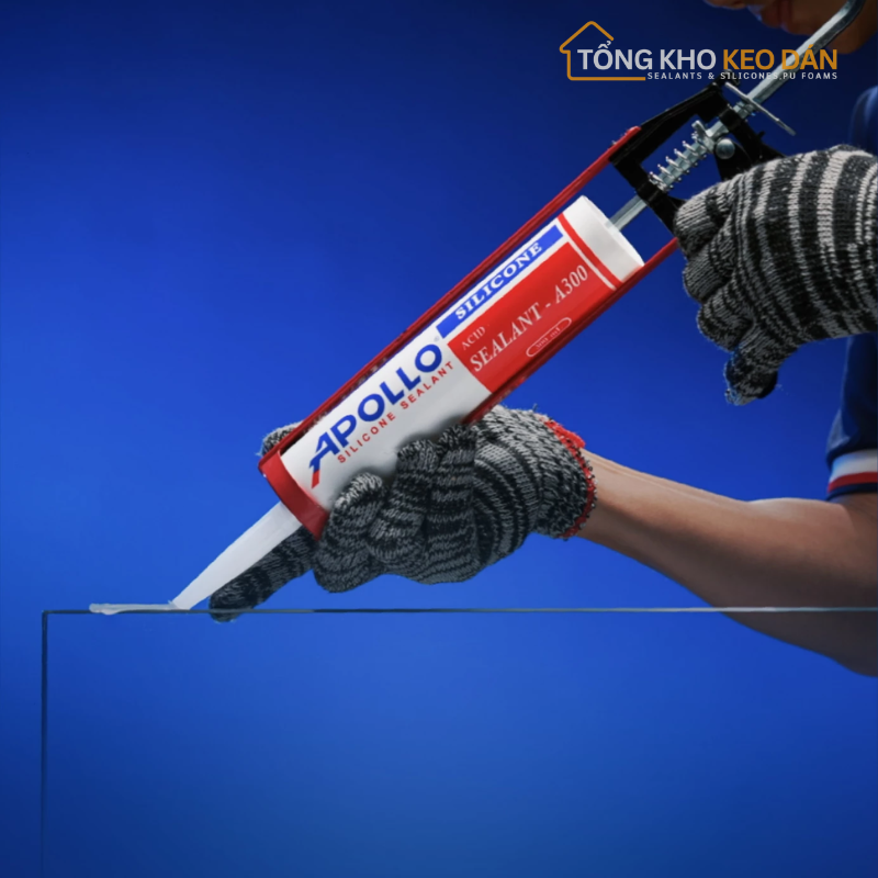 Keo Silicone Apollo Sealant A300 – Vua keo kính