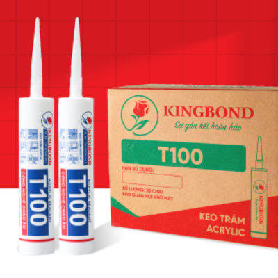  	Keo trám acrylic kingbond T100