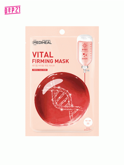  	Mặt Nạ Làm Mịn, Đều Màu Da Mediheal Vital Firming Mask 20ml