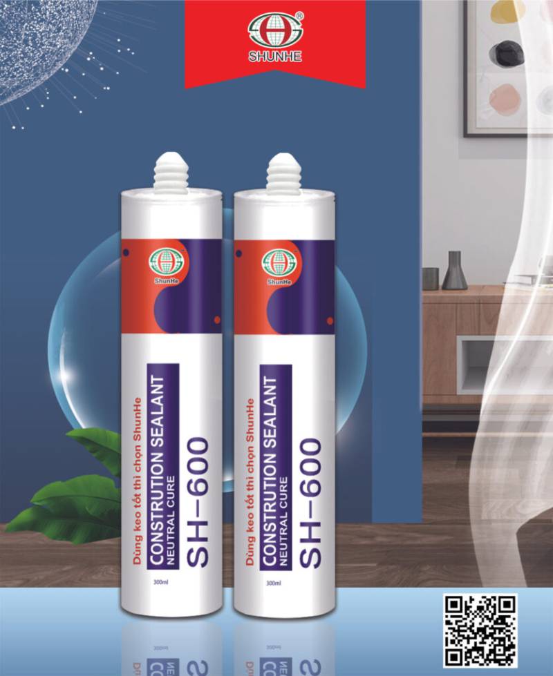  	Keo Silicone Shunhe SH-600 Oxime Sealant