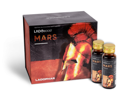 LadoBoost MARS nước uống tăng cường sinh lực nam giới - Hộp 8 lọ 50ml