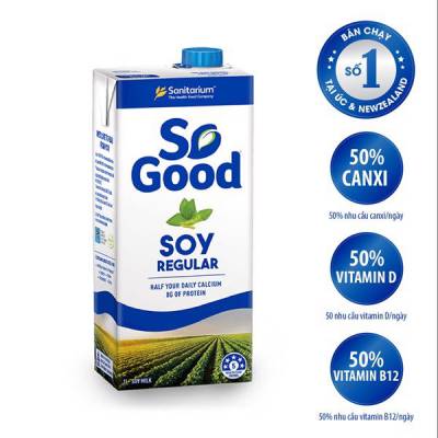 Sữa hạt đậu nành So Good 1L