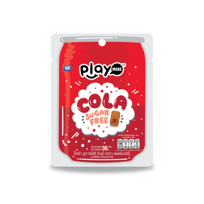 Kẹo dẻo vị Cola Playmore 36g