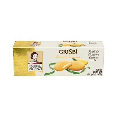 Bánh Vicenzi GRISBI nhân kem chanh 150g