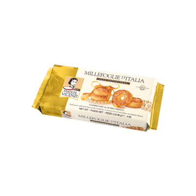 Bánh puff pastry vị bơ tươi Millefoglie Ditalia Alta Pasticceria 85g