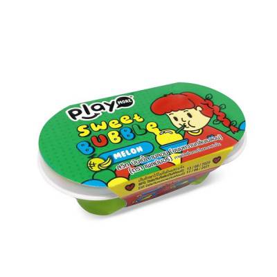 Kẹo thổi bong bóng hương dưa gang Playmore 40g