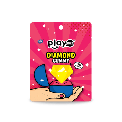Kẹo dẻo kim cương Playmore 48g