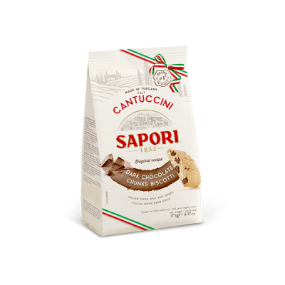Bánh qui sô cô la giòn Sapori 175g