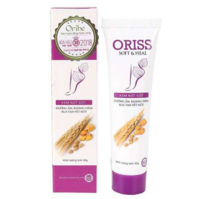  									Yêu thích 									Oriss Soft And Heal, giúp dưỡng ẩm hiệu quả, ngăn ngừa nứt nẻ 								