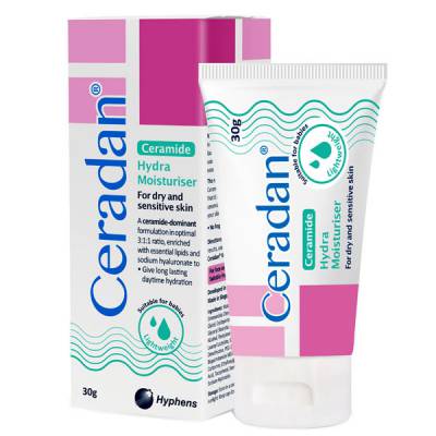   									Yêu thích 									Ceradan Hydra 30g, hỗ trợ ngăn ngừa các bệnh ngoài da như mẩn ngứa, mề đay, chàm 								