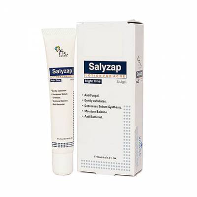   									Yêu thích 									Salyzap Lotion For Acne Night Time, hỗ trợ giảm mụn, dưỡng ẩm tốt cho da, ngăn ngừa tổn thương da 								