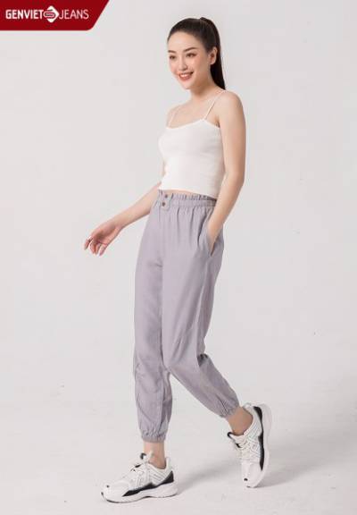 TQ111J1622 - Quần Jogger Jeans Nữ