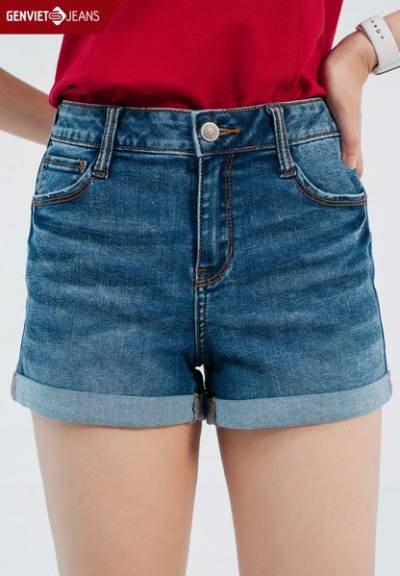 TQ403J1888 - Quần Short Jeans Nữ Nâng Mông