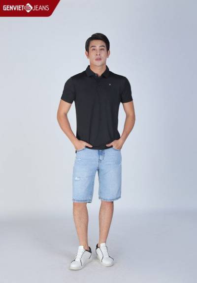 D5321T1848 - Áo Polo Cộc Tay Nam Genviet