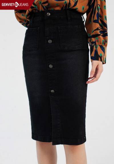TJ321J1740 - Juyp Jeans Nữ Dáng Bút Chì Phối Túi Cách Điệu