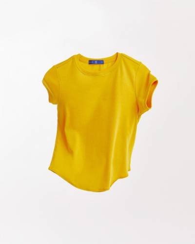 1990s Tshirt - Mustard Yellow