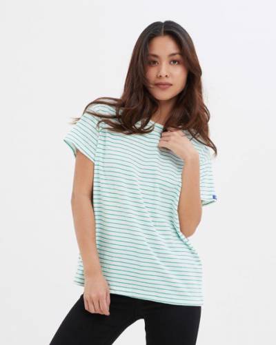 Baby Green Stripes T