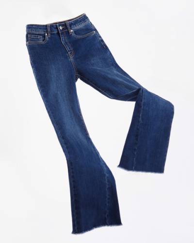 Edgy Flare Jeans