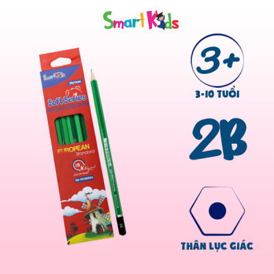 Bút chì đen 2B SK-PC2B003 Hộp 12 Cây 