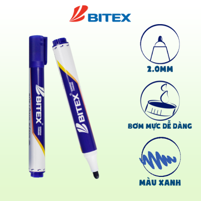 Bút lông bảng mực xanh WB01 