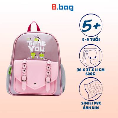 Balo học sinh B-12-036 màu tím nhạt 