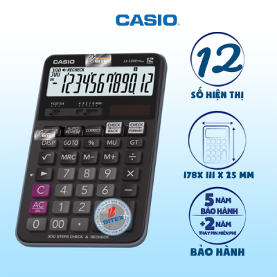 Máy tính Casio JJ-120D Plus 