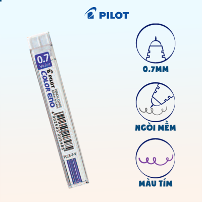 Ruột chì bấm Color Eno màu tím PLCR-7-V 