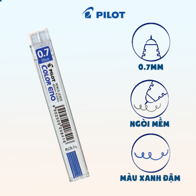 Ruột chì bấm Color Eno màu xanh dương PLCR-7-L 