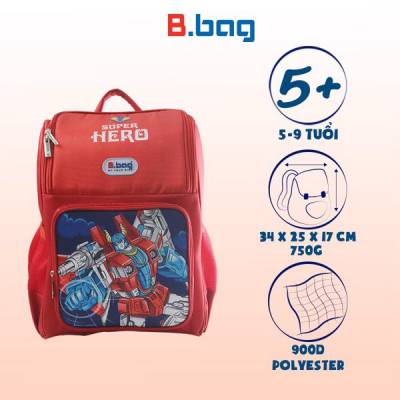 Balo Chống Gù Adventure Box-Super Hero B-12-114 Đỏ 