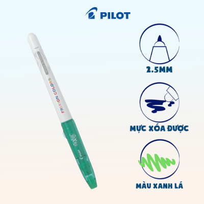 Bút dạ quang xóa được Frixion Colors màu xanh lá SW-FC-G-ME 