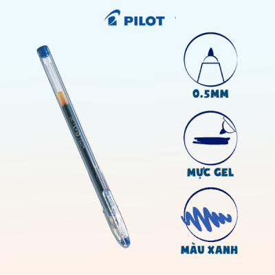 Bút gel G-1 mực xanh BL-G1-5T-L (1 Cây) 