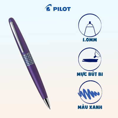 Bút bi MR3 mực xanh BP-MR3-M-EP-L, tip 1.0mm 