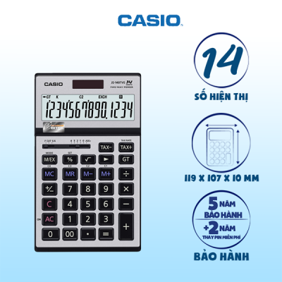 Máy tính Casio JS-140TVS Hiệu Suất Cao 