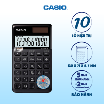 Máy tính Casio SL1000SC (7 màu) 