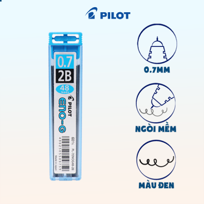 Ruột chì bấm 2B 0.7mm PL-7ENOG-2B 