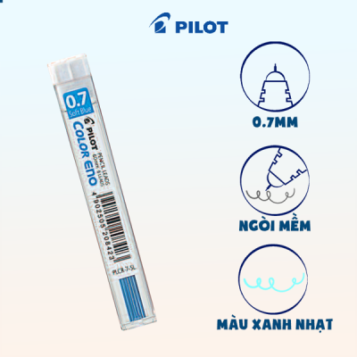 Ruột chì bấm Color Eno màu xanh nhạt PLCR-7-SL 