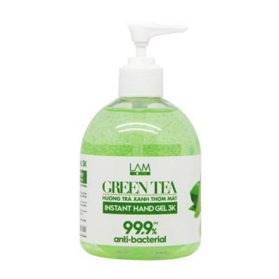  									Gel rửa tay khô 3k 500ml - Green Tea 								