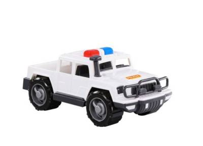  									Xe Jeep cảnh sát tuần tra hộ tống 								