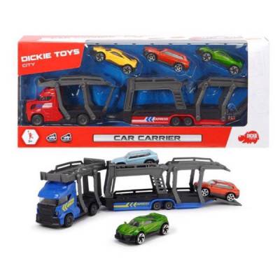  									Bộ Đồ Chơi Xe Kéo Kèm 3 Ô Tô DICKIE TOYS Car Carrier 								