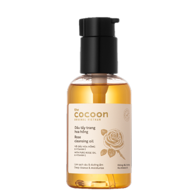 Dầu Tẩy Trang Hoa Hồng COCOON ROSE CLEANSING OIL 140ML