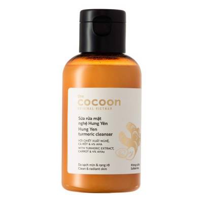 Sữa Rửa Mặt Nghệ Hưng Yên COCOON HUNG YEN TURMERIC CLEANSER 140ml