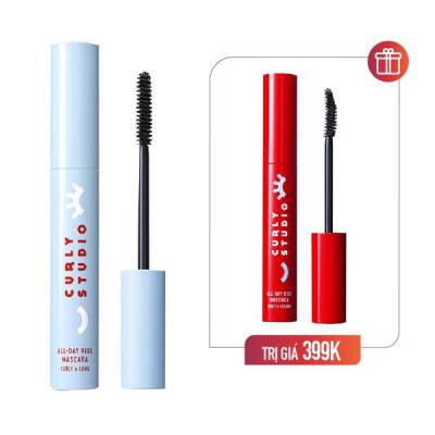 Mascara Làm Cong Dài Mi CURLY STUDIO ALL-DAY RISE MASCARA 02 CURLY&LONG 8g