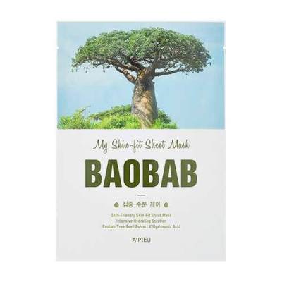 Mặt Nạ Giấy Cấp Ẩm Cho Da A'PIEU MY SKIN-FIT SHEET MASK (BAOBAB TREE)