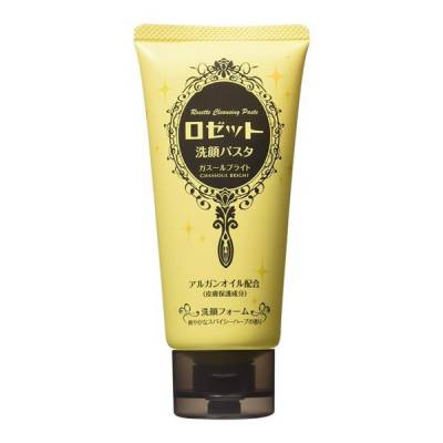 Sữa Rửa Mặt Làm Sáng Da ROSETTE FACE WASH PASTA GHASSOUL BRIGHT 120G