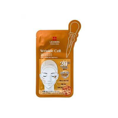 Mặt Nạ Giấy Chống Lão Hóa LEADERS INSOLUTION WRKINLE CELL SKIN SEED MASK