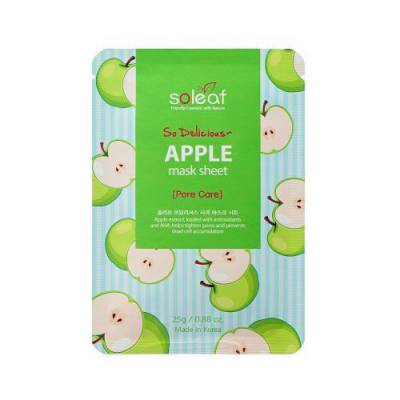 Mặt Nạ Giấy SOLEAF SO DELICIOUS APPLE MASK SHEET