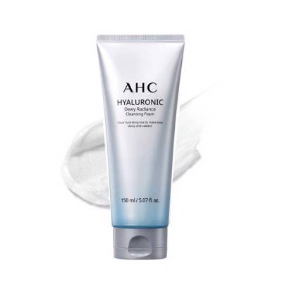 Sữa Rửa Mặt Dưỡng Ẩm Làm Sáng Da AHC HYALURONIC DEWY RADIANCE CLEANSING FOAM 150ml