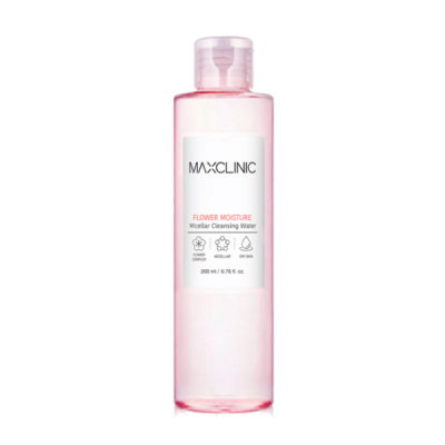 Nước Tẩy Trang MAXCLINIC MICELLAR CLEANSING WATER FLOWER MOISTURE 200ml