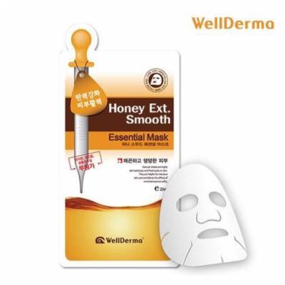 Mặt Nạ Giấy WELLDERMA HONEY EXT. SMOOTH ESSENTIAL MASK
